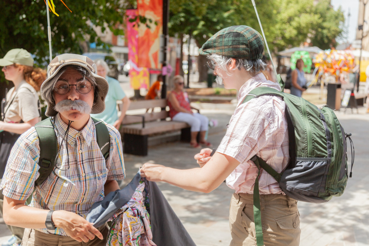 The Hairy Hikers by Mishap Theatre. Photo: Tom Martin